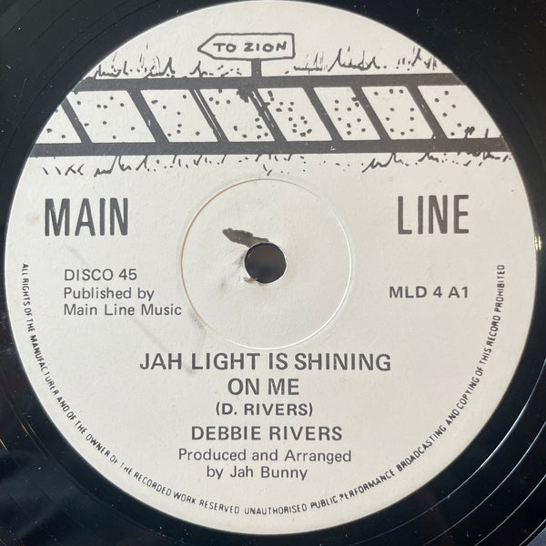 DEBBIE RIVERS / JAH BUNNY [Jah Light Is Shining On Me / Pslam29]