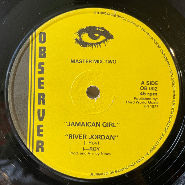 I ROY [Jamaican Girl -  River Jordan]