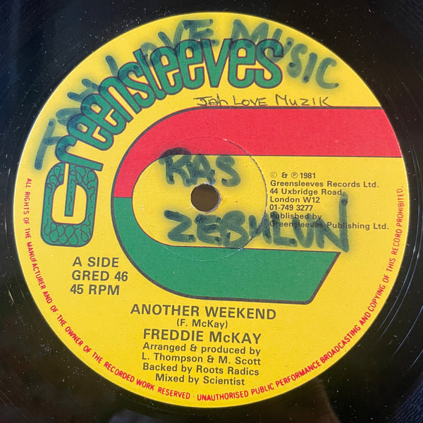 FREDDIE MCKAY / EARL SIXTEEN [Another Weekend / Live Together]