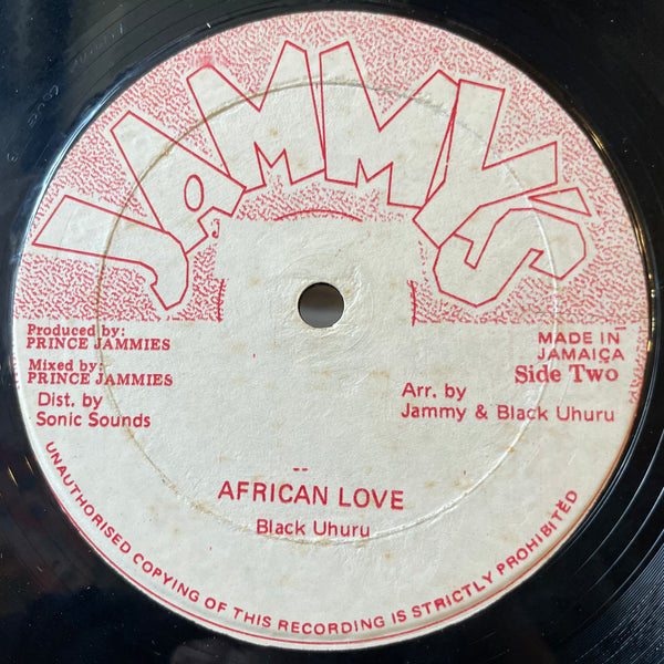 BLACK UHURU / BLACK UHURU, SCORCHER & NICODEMUS [African Love/ Bad Girl]