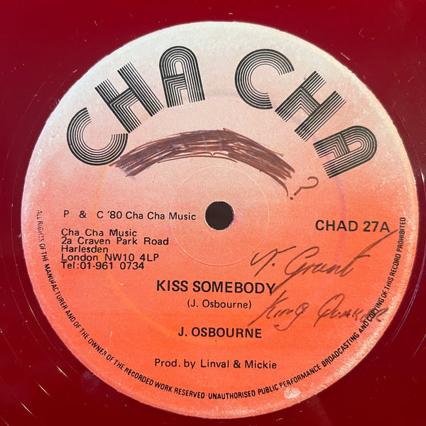JOHNNY OSBOURNE [Kiss Somebody]
