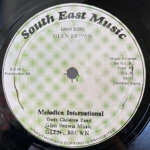 WAYNE JARRETT / GLEN BROWN [Youth Man / Melodica International]