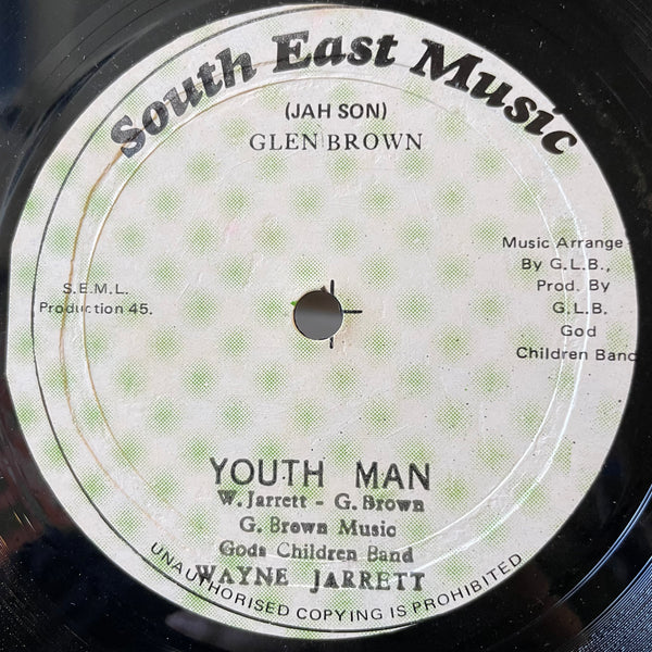 WAYNE JARRETT / GLEN BROWN [Youth Man / Melodica International]