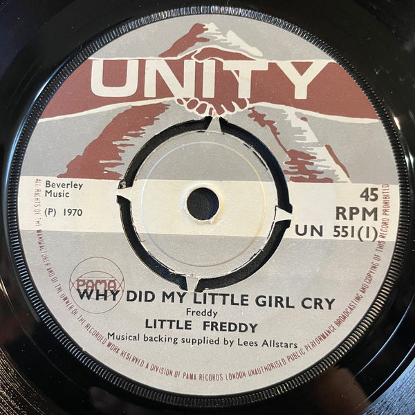 PETER AUSTIN / LITTLE FREDDY  [Change Partners / Why Did My Little Girl Cry ]