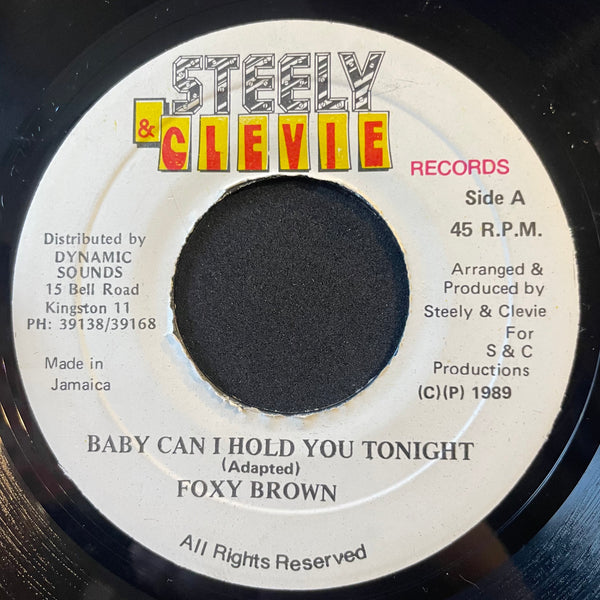 FOXY BROWN [Baby Can I Hold You Tonight]