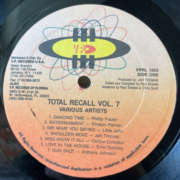 V.A [Total Recall Vol.7 All Jah Thomas Selection]