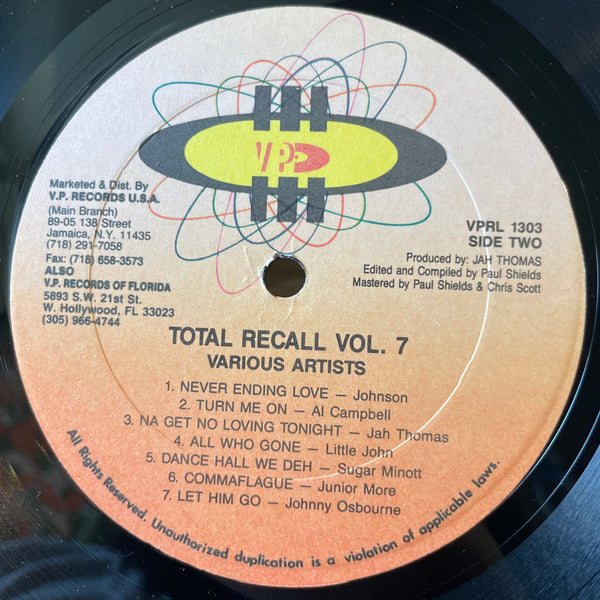V.A [Total Recall Vol.7 All Jah Thomas Selection]