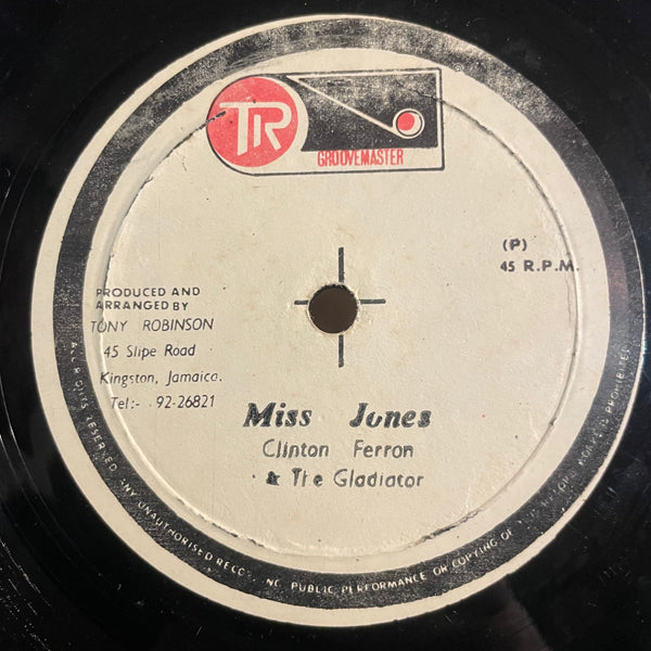 GEORGE NOOKS / CLINTON FERRON & GLADIATORS [Light Up Your Spliff /  Miss Jones]