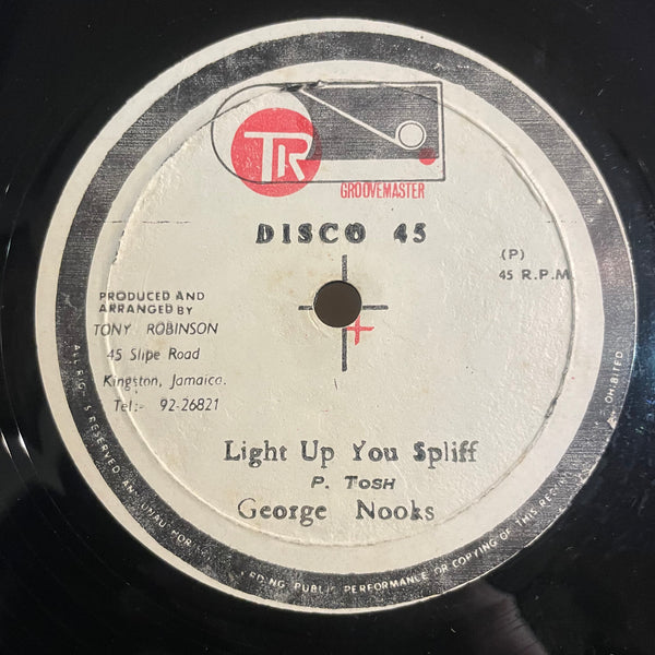 GEORGE NOOKS / CLINTON FERRON & GLADIATORS [Light Up Your Spliff /  Miss Jones]