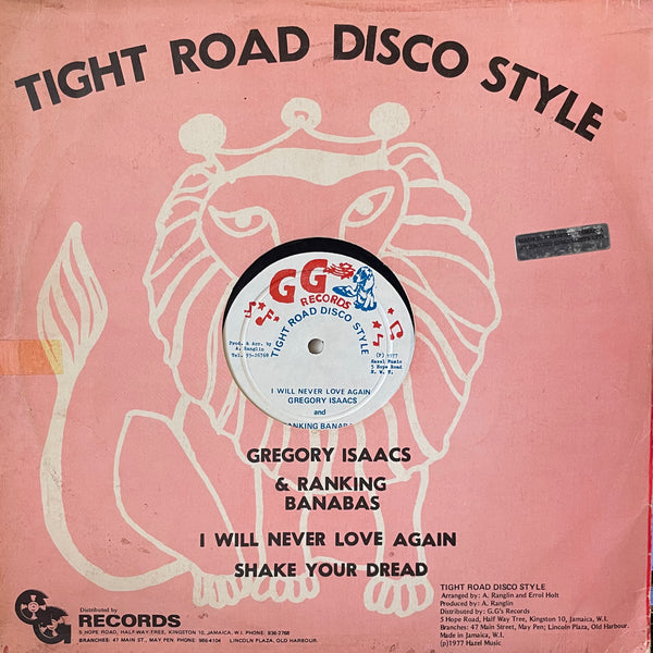 GREGORY ISAACS & BARNABAS [I Will Never Love Again / Shake Your Dread]