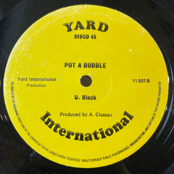BIM SHERMAN / U BLACK [What Sweet You So / Pot A Bubble]