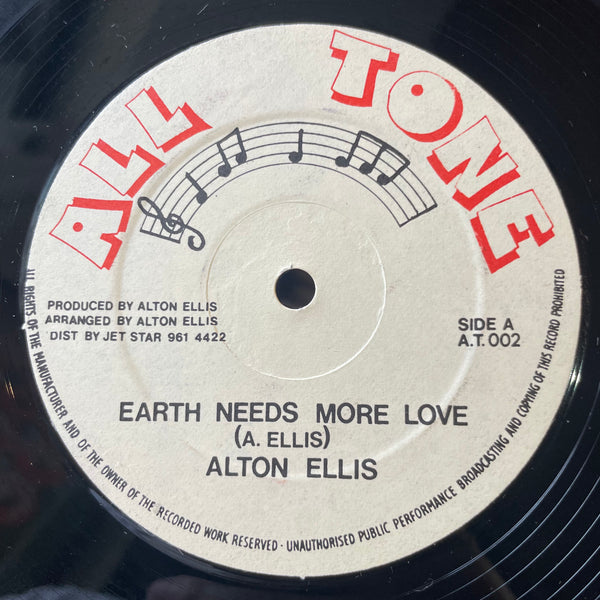 ALTON ELLIS [Earth Needs More Love / Divers Doctrine ]