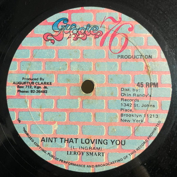LEROY SMART [Pride & Ambition 79 / Ain't That Loving You]