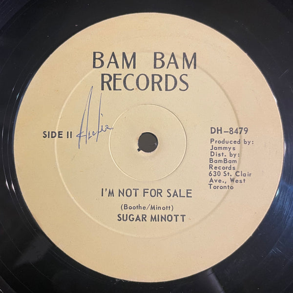 SUGAR MINOTT  [Right Track /  I'm Not For Sale]