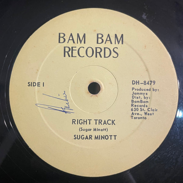 SUGAR MINOTT  [Right Track /  I'm Not For Sale]