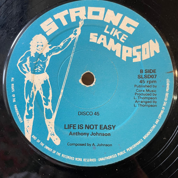 BARRY BROWN / ANTHONY JOHNSON [Natty Dread Nar Run / Life Is Not Easy]