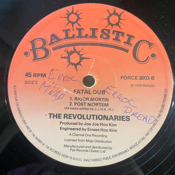 THE REVOLUTIONARIES [Fatal Dub]