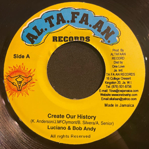 LUCIANO & BOB ANDY [Create Our History]