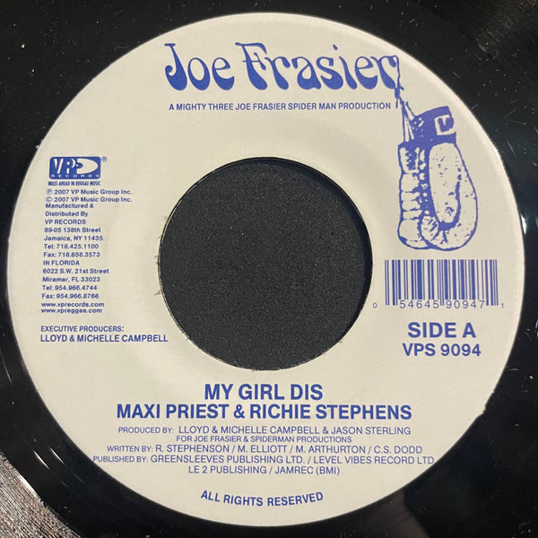 MAXI PRIEST & RICHIE STEPHENS [My Girl Dis]