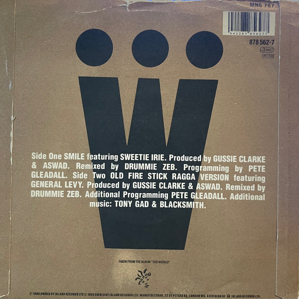 ASWAD & SWEETIE IRIE / ASWAD & GENERAL LEVY [Smile / Old Fire Stick]