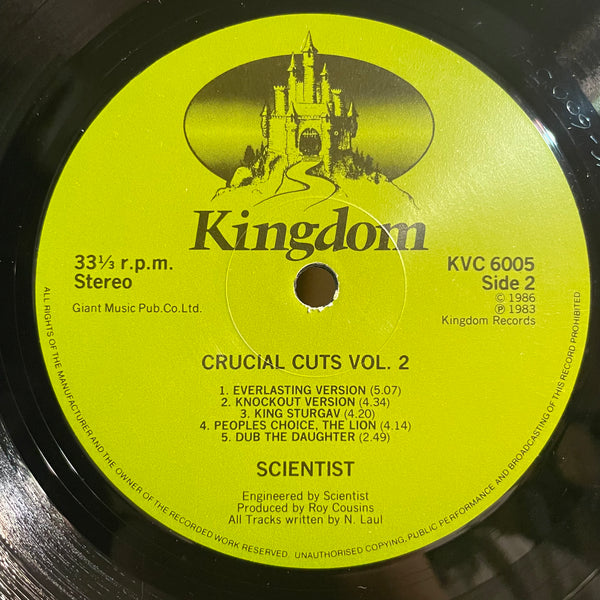 SCIENTIST [Crucial Cuts Vol.2]