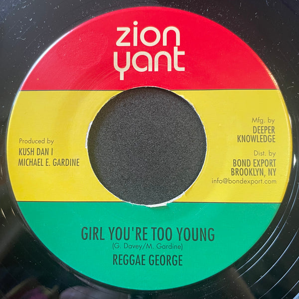 REGGAE GEORGE [Girl You're Too Young]