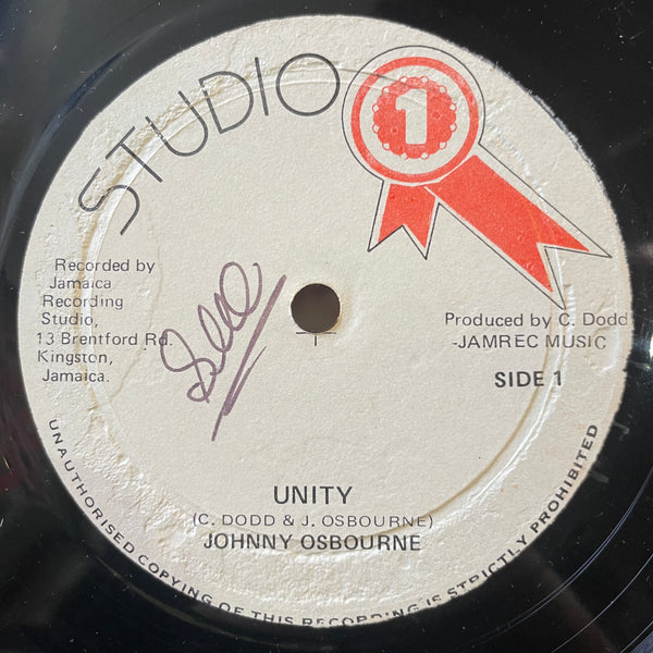 ROLANDO ALPHONSO & BRENTFORD ALL STARS / JOHNNY OSBOURNE  [Sir D Special / Unity ]