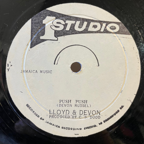 LLOYD & DEVON / THE GLADIATORS [Push Push / The Happy Man]