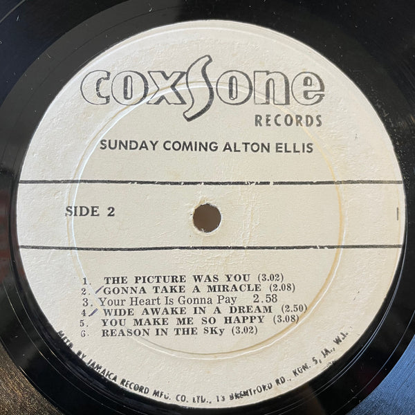 ALTON ELLIS [Sunday Coming]