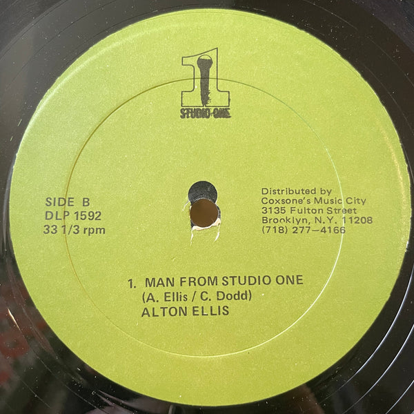 ALTON ELLIS /  M. THOMAS.  DEVON  GREEN.  JIM NASTIC. [Man From Studio One / Wicked Intension. Ebony Goddess. Original Rhythm.]