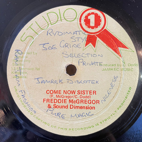 FREDDIE MCREGOR / PRINCE JAZZBO [Come Now Sister / Crab Walking]