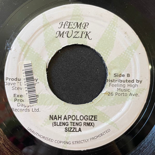 ASSASSIN / SIZZLA [As A Man Rmx / Nah Apologize]