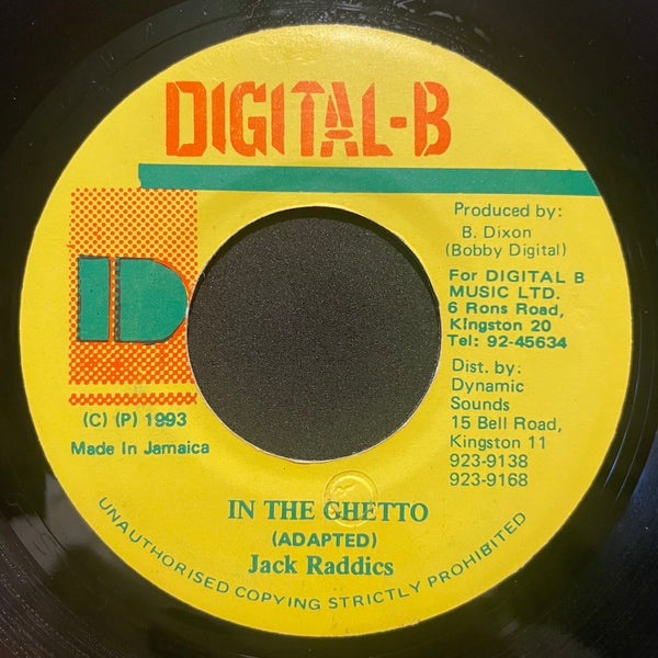 JACK RADICS [In The Ghetto]