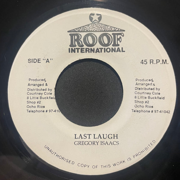 GREGORY ISAACS [Last Laugh]