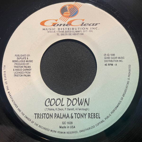 TRISTON PALMA & TONY REBEL [Cool Down]