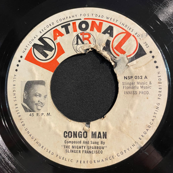 MIGHTY SPARROW [Congo Man / Patsy]