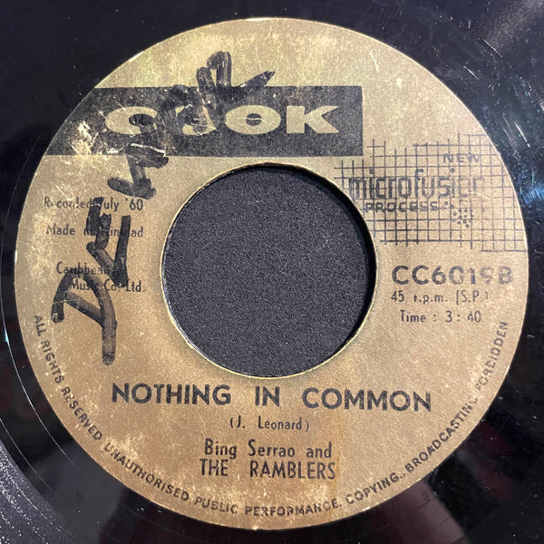 BING STEREO & THE RAMBLERS [Three In One Saga /Nothing In Common ]