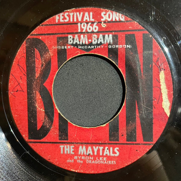 MAYTALS [Bam Bam / So Mad In Love]