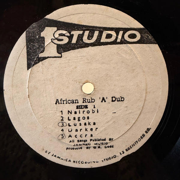 DUB SPECIALIST [African Rub A Dub]