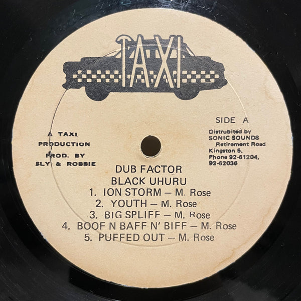 BLACK UHURU [The Dub Factor]