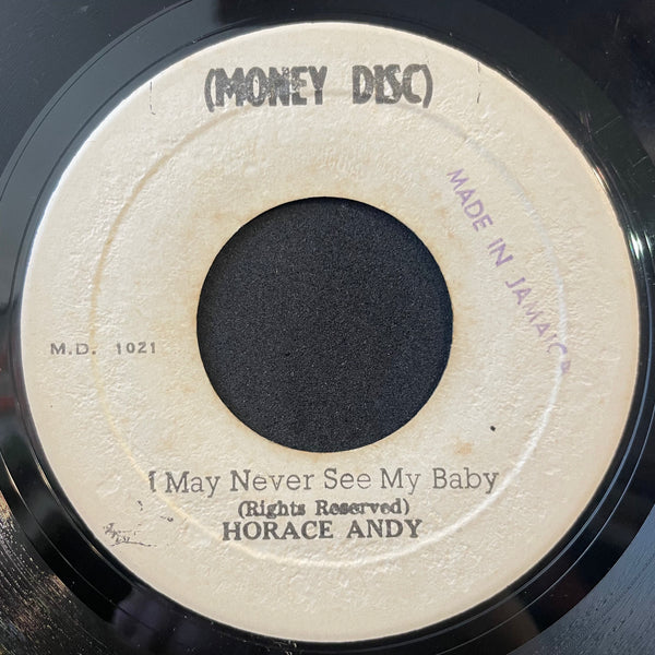 HORACE ANDY [I May Never See My Baby]