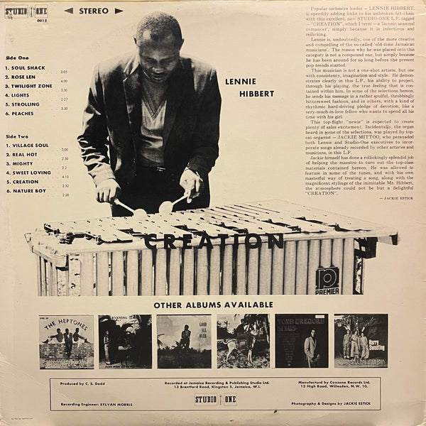 LENNIE HIBBERT [Creation]