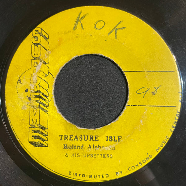 BLUES BUSTERS / ROLAND ALPHONSO & HIS UPSETTERS [How Many Time / Treasure Isle]
