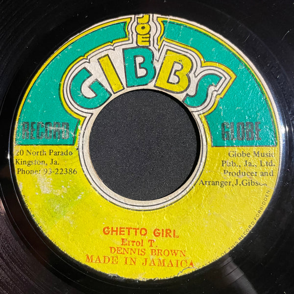 DENNIS BROWN [Ghetto Girl]
