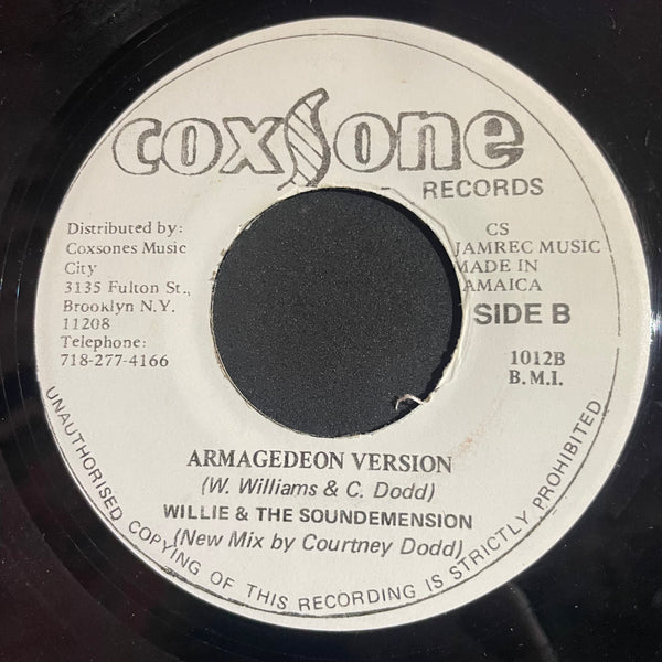 WILLIE WILIAMS [Armagideon Time]
