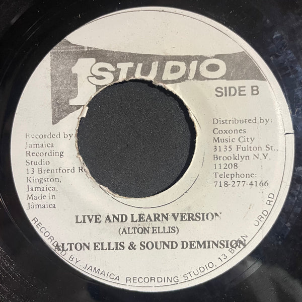 ALTON ELLIS [Live & Learn]