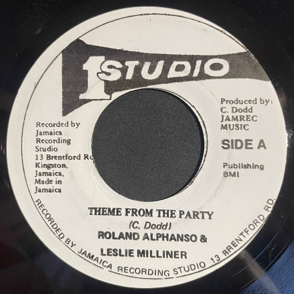 ROLAND ALPHONSO & LESLIE MILLINER / SUGAR MASSIVE [Theme From The Party / New Lover]