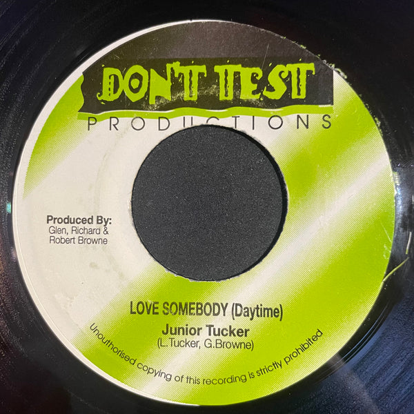 JUNIOR TUCKER [Love Somebody]