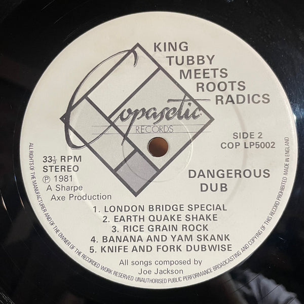 KING TUBBY MEETS ROOTS RADICS [Dangerous Dub]