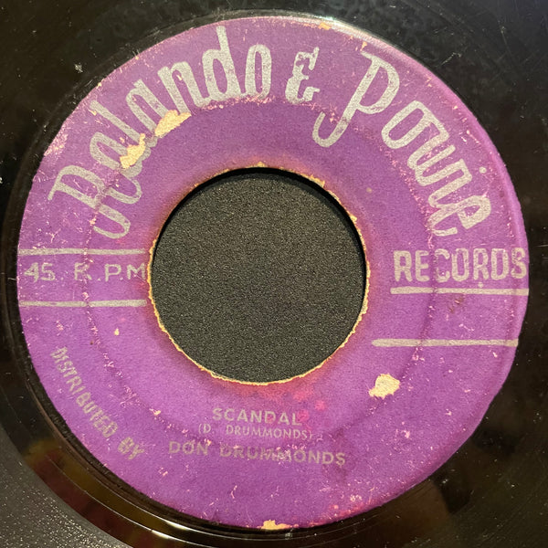 DON DRUMMOND / W. SPARKS [Scandal / My Ideal]
